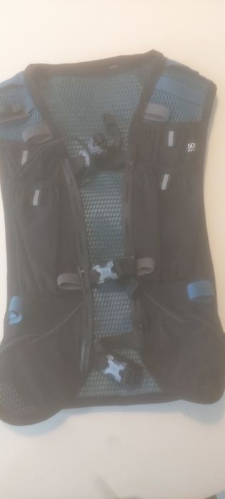 Vendo mochila de hidratação azul Evadict 10L