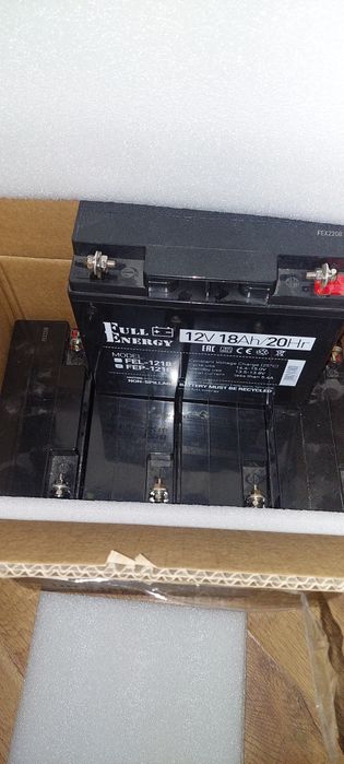 Гелеві акумулятори 18 А/год