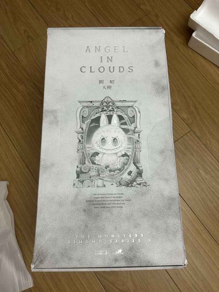 アイドル POP MART THE MONSTERS ANGEL IN CLOUDS THE MONSTERS - ANGEL IN CLOUDS Vinyl Face Doll - POP MART