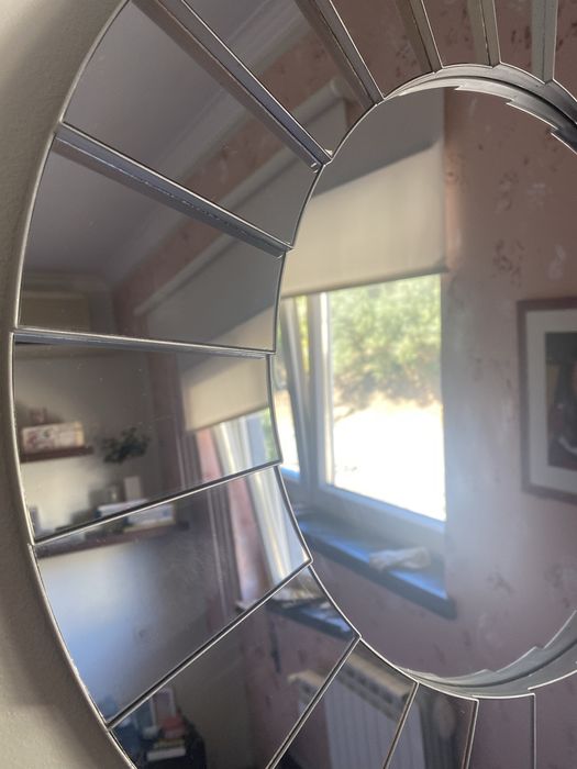 Espelho de parede redondo