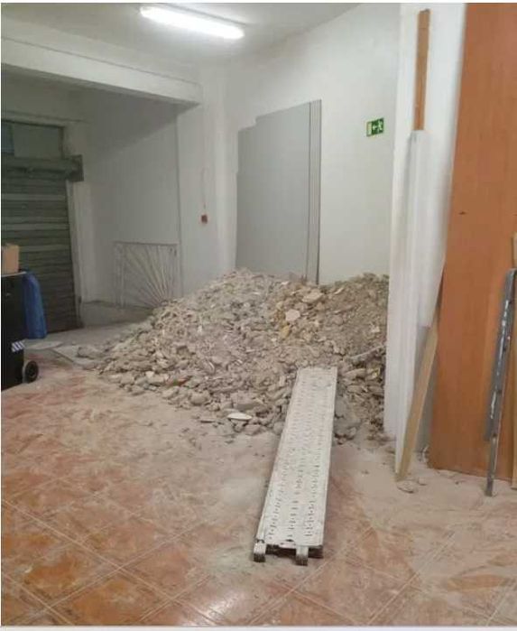 Demoliçoes Pequenas Estruturas e Recolha de Entulhos, Monos e Limpezas