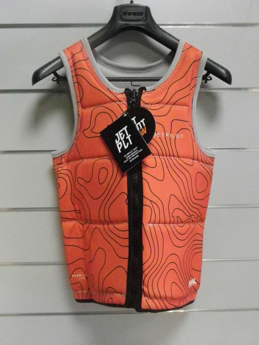 Jetpilot kamizelka Rival reversible XL impact vest grey orange