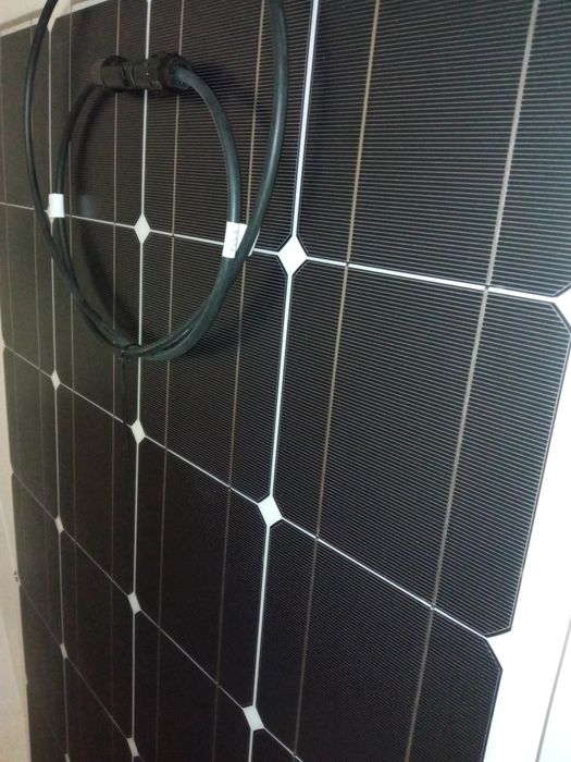 Panel słoneczny 100W elastyczny lekki monokrystaliczny solarny 12V 18V