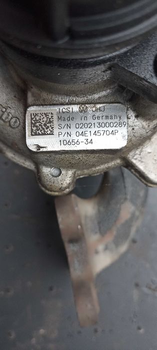 turbina turbosprężarka vw golf vII1.4 TSI CPT audi skoda 04E145704P