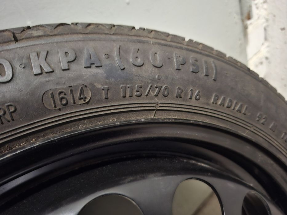 Koło dojazdowe 5x110 Opel