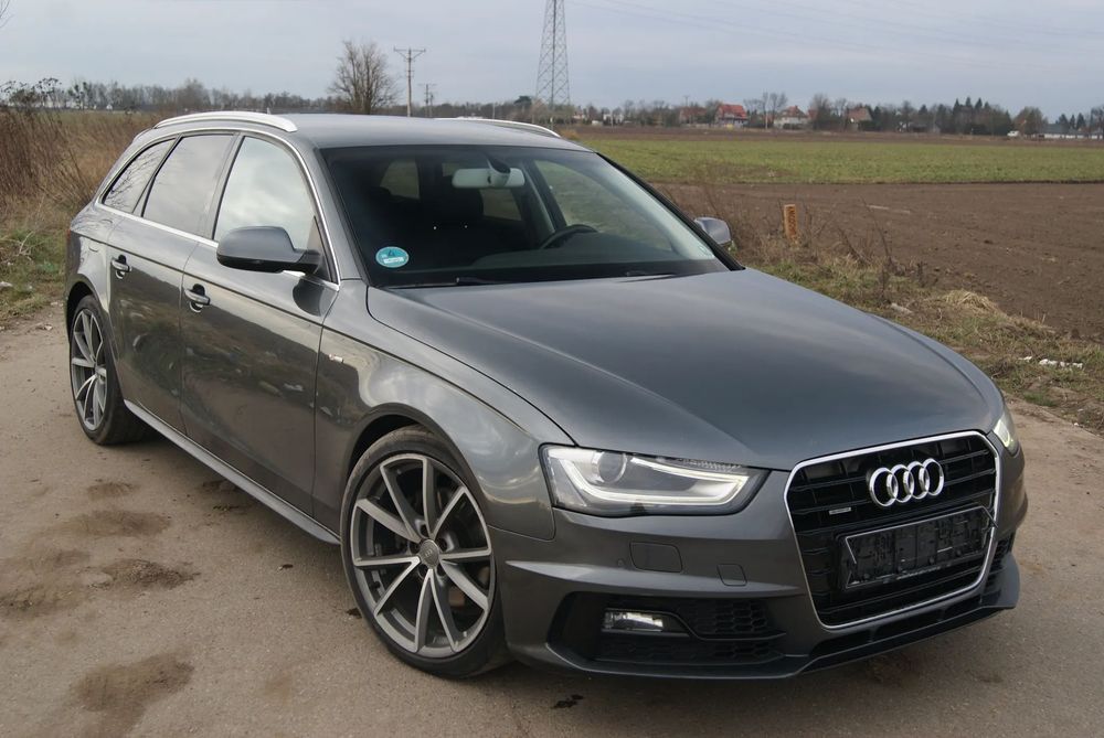 Audi A4 Avant A4 B8 QUATTRO COMPETITION S-line 1 Właściciel 2kpl kół Oryginał PIĘKNA