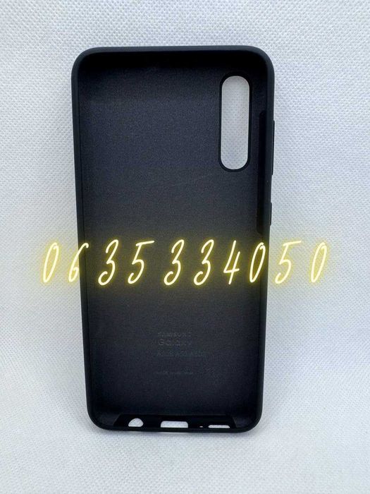 Чехол бампер для Samsung A50 A30s софт тач микрофибра Самсунг А50 А30с