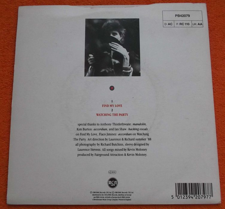 Fairground Attraction - Find My Love