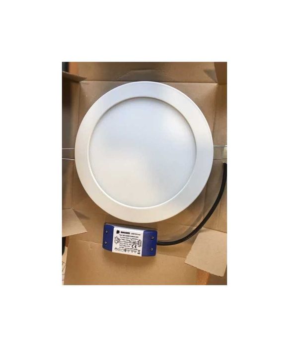 Focos p tecto (Downlight) da Secom, 20 W, 3000K - Novo (12.5€/unid)
