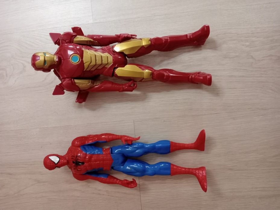 Spider man e homem de ferro