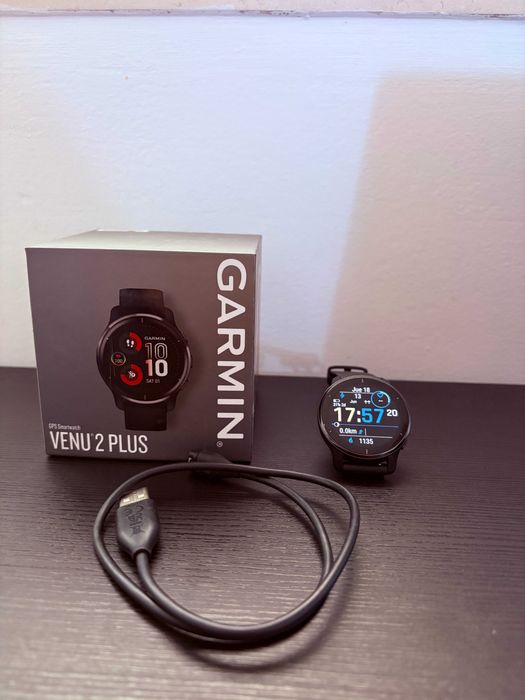 Sportwatch Garmin Venu 2 Plus Preto