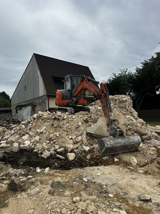 Rozbiórki | Demontaż | Wyburzenia | Koparka | Roboty Ziemne | Złom