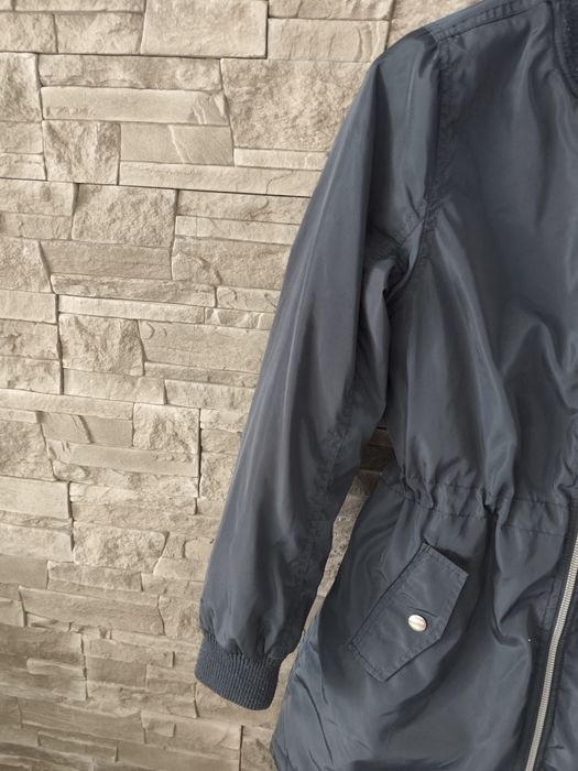 Granatowa wiosenna kurtka parka Lindex r. 146