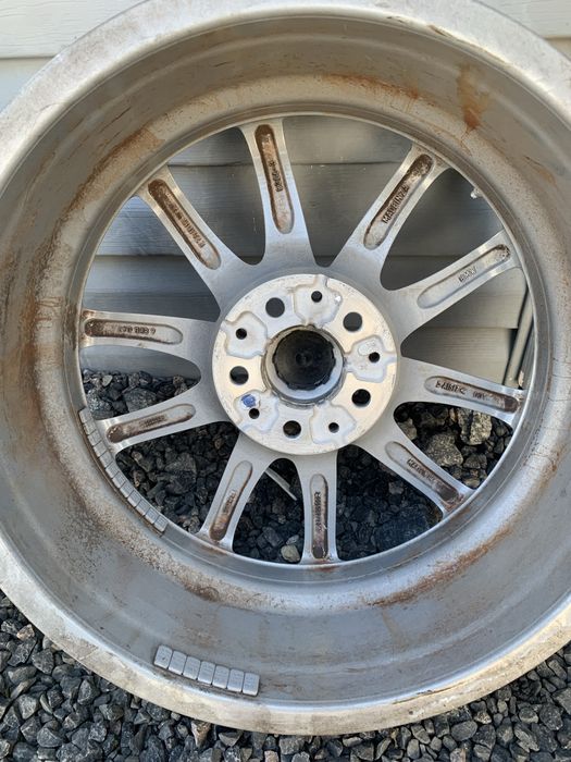 Оригінальні титанові диски BMW 5/112 R18 5*112 18 Mercedes 002718