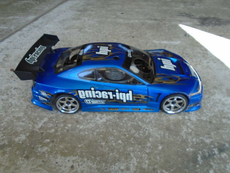 HPI RS4 1:10 Nitro 4WD  Nissan Sylvia S15 Model RC Spalinowy