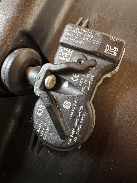 Czujniki tpms jeep grand cherokee