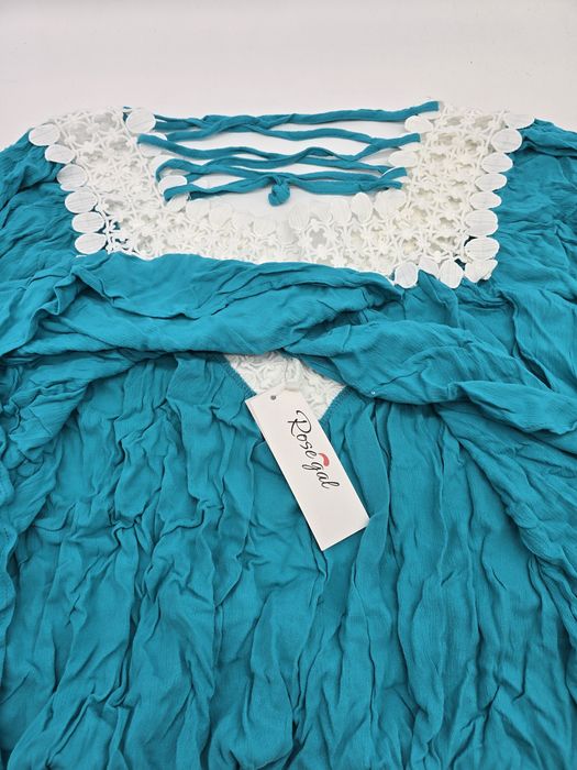 Camisa de verão com bordado Rosegal L nova
