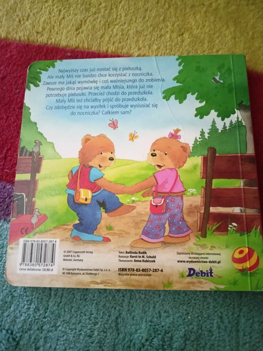 Żegnaj pieluszko. Książka dla dzieci