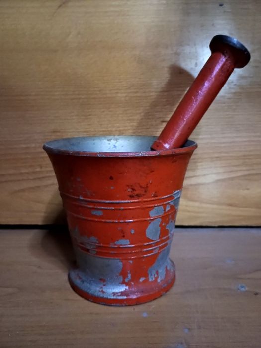 Ступка алюминиевая СССР