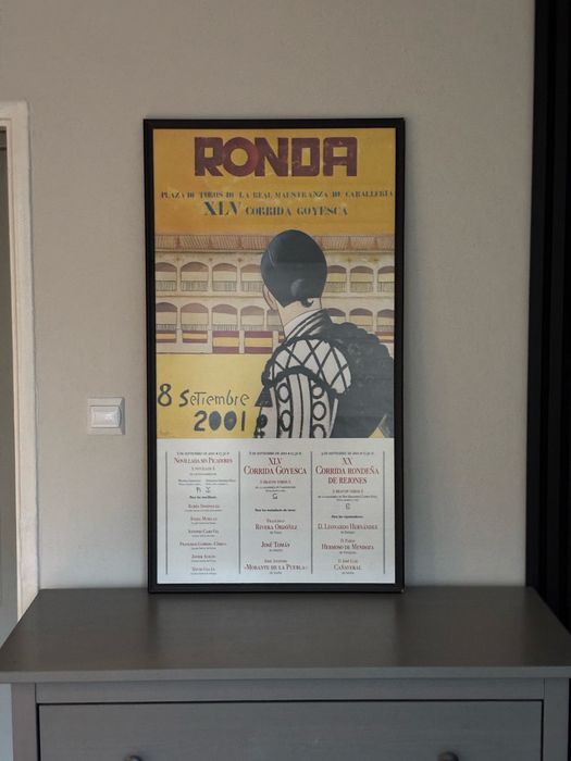 Duży plakat z ramą Ronda