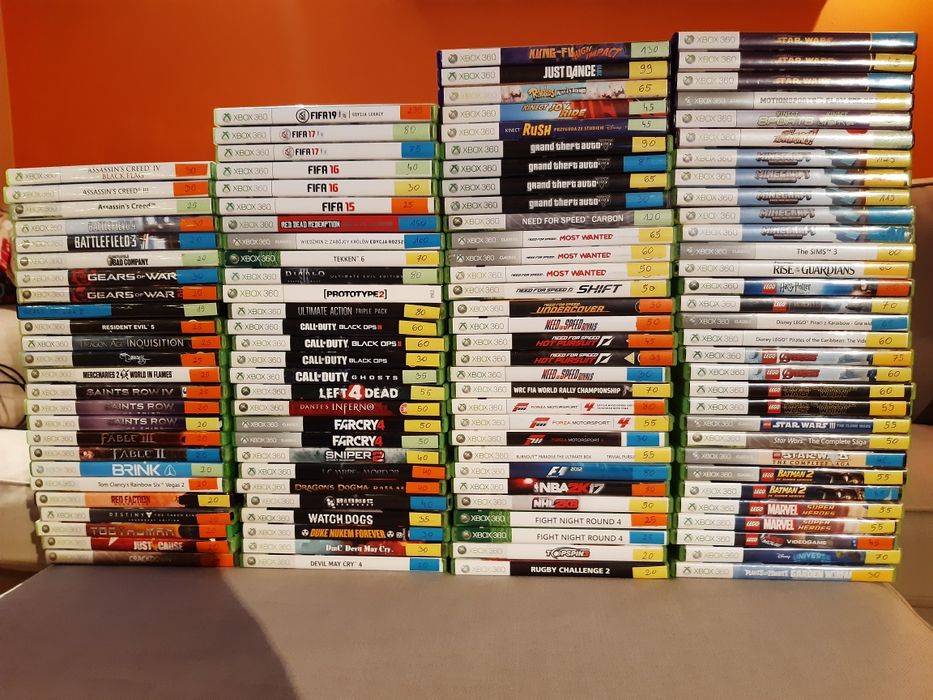 Gry xbox 360 (opis) gta 5 LEGO forza fifa need for speed minecraft