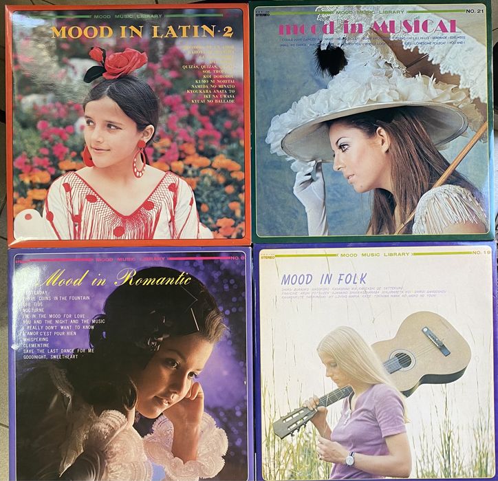 Японські Платівки - “Mood Music Library”, N. 6,8,19,21