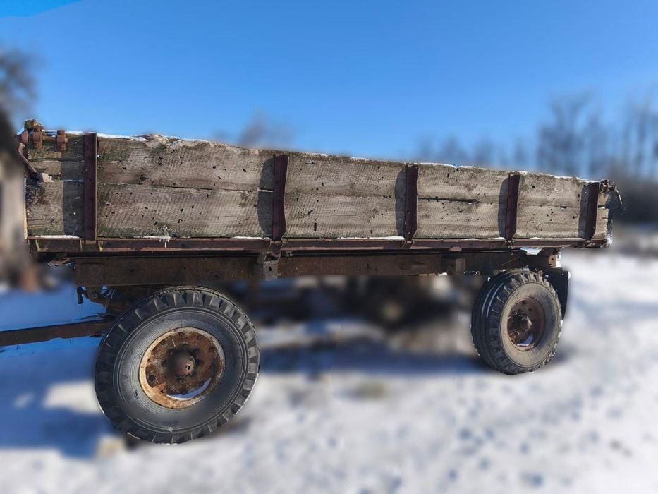 Продається причіп тракторний, самоскид, документи присутні