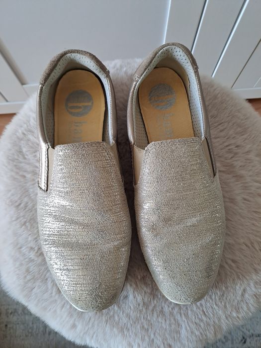 Buty skórzane damskie rozm. 38 (24 cm)