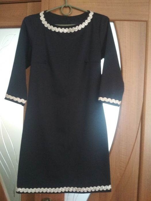 Жіноче синє плаття