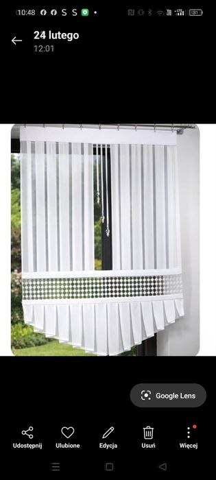 Firany panele ekrany