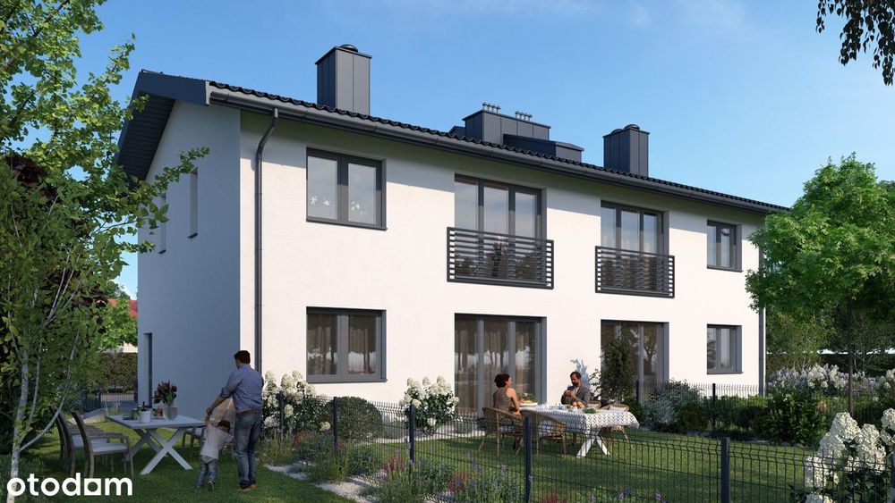 Nowoczesne mieszkanie z własnym ogrodem