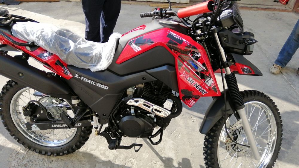 Мотоцикл ендуро крос Lonsin Pruss 200 см3