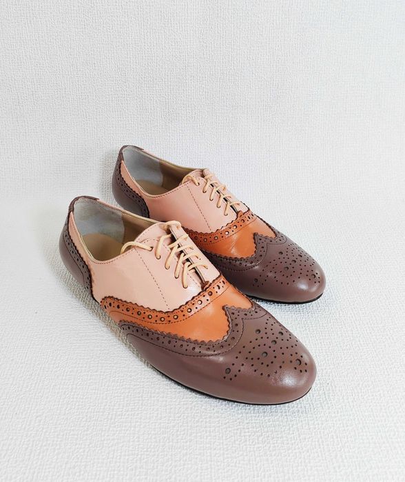 Buty skórzane garniturowe damskie ROBERT CLERGERIE 37 24,4 cm BD0100