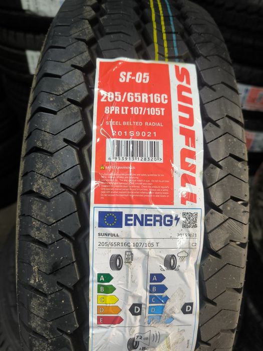 Nowe opony letnie BUS 205/65 R16C SUNFULL SF-05  107/105T AUTOMERA