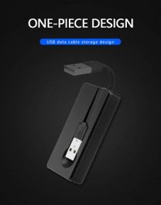 Rocketek usb 2.0 leitor de cartão inteligente cac id, cartão de banco,