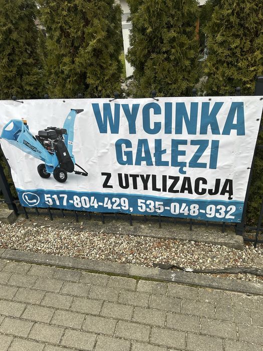 Wycinka drzew i gałęzi