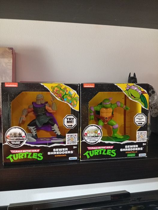 Conjunto de figuras TMNT ninja turtles