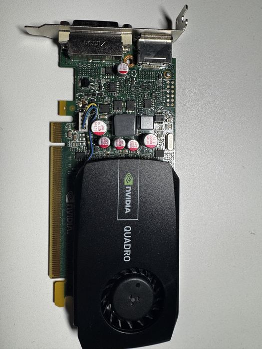 Karta graficzna NVIDIA Quadro 600 PCI-E Quadro 600 1GB GPU 1xDP 1xDVI low profil