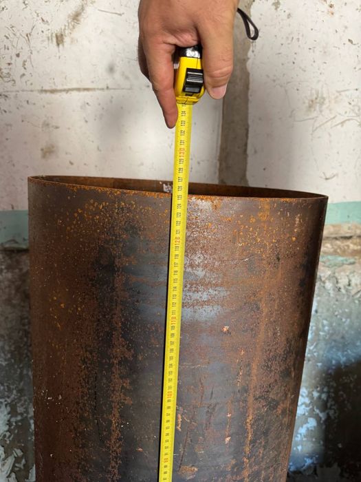 Труба міталева нова