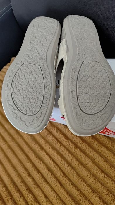 Buty sandałki latte zdrowotne nowe
