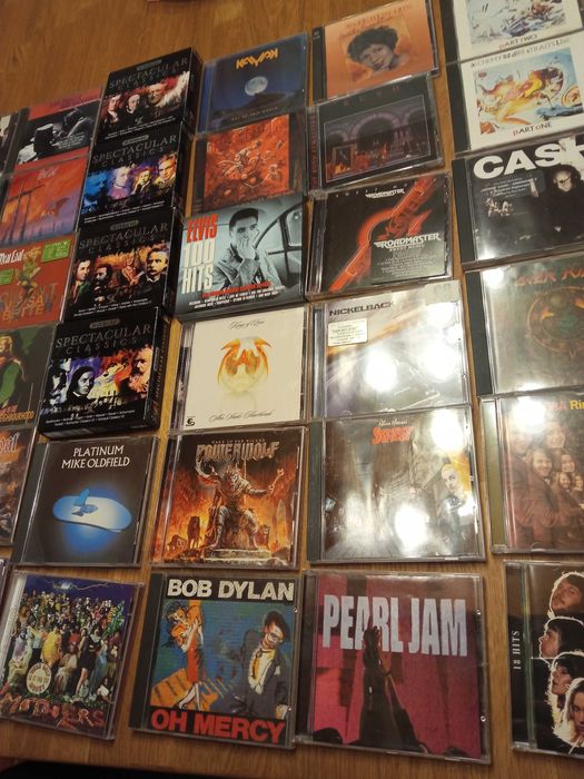 Płyty CD rock, metal, heavy metal