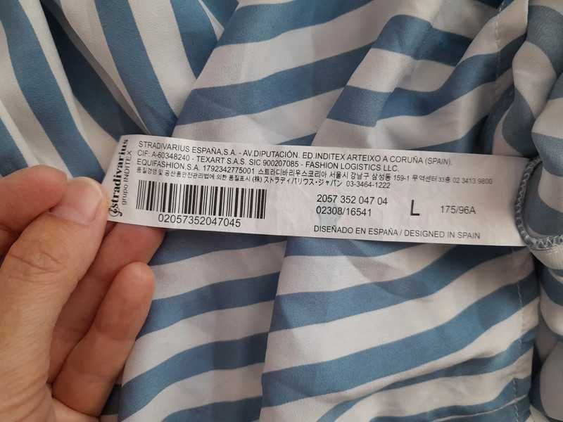 Krótka bluzka top Stradivarius