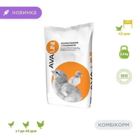 Комбікорм для бройлерів, корм, премікс для курей, птиці