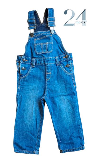 Kiabi Denim Overalls for 24 Months