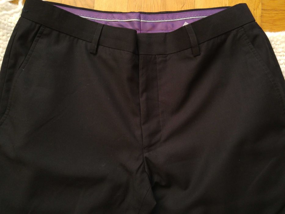 spodnie męskie czarne