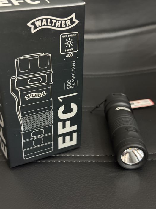 Kompaktowa Latarka Walther EFC1 400lm lumenów tpx8 - pomysł na prezent