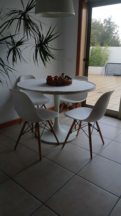 Cadeira de jantar tipo nórdico