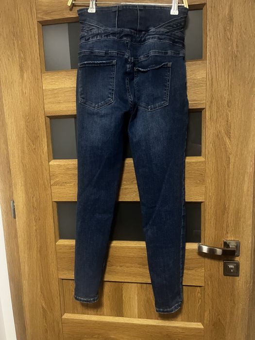 Dżinsy damskie, wysoki stan rozmiar S