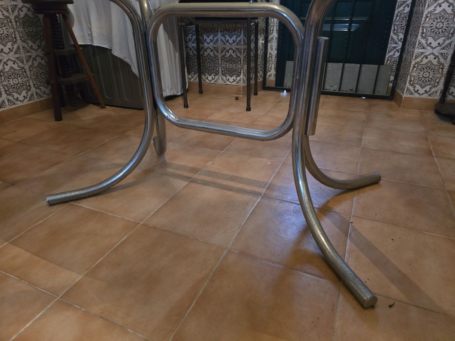 Mesa de vidro...