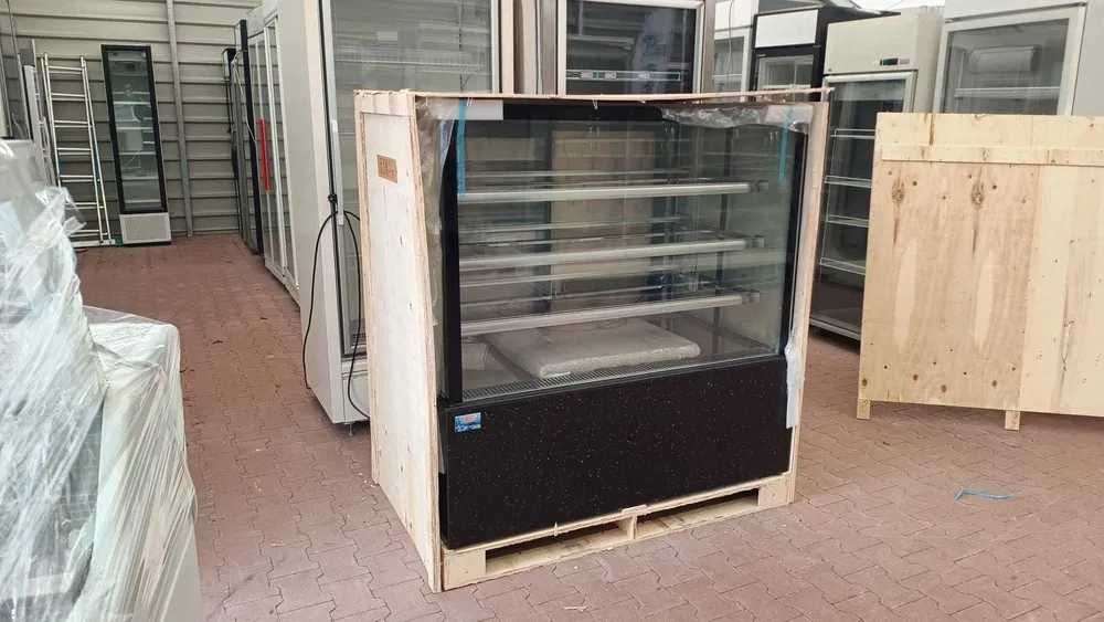 NOWA "od ręki" 120cm lada witryna cukiernicza chłodnia sklep lodówka DOSTAWA CAŁY KRAJ na ciasta